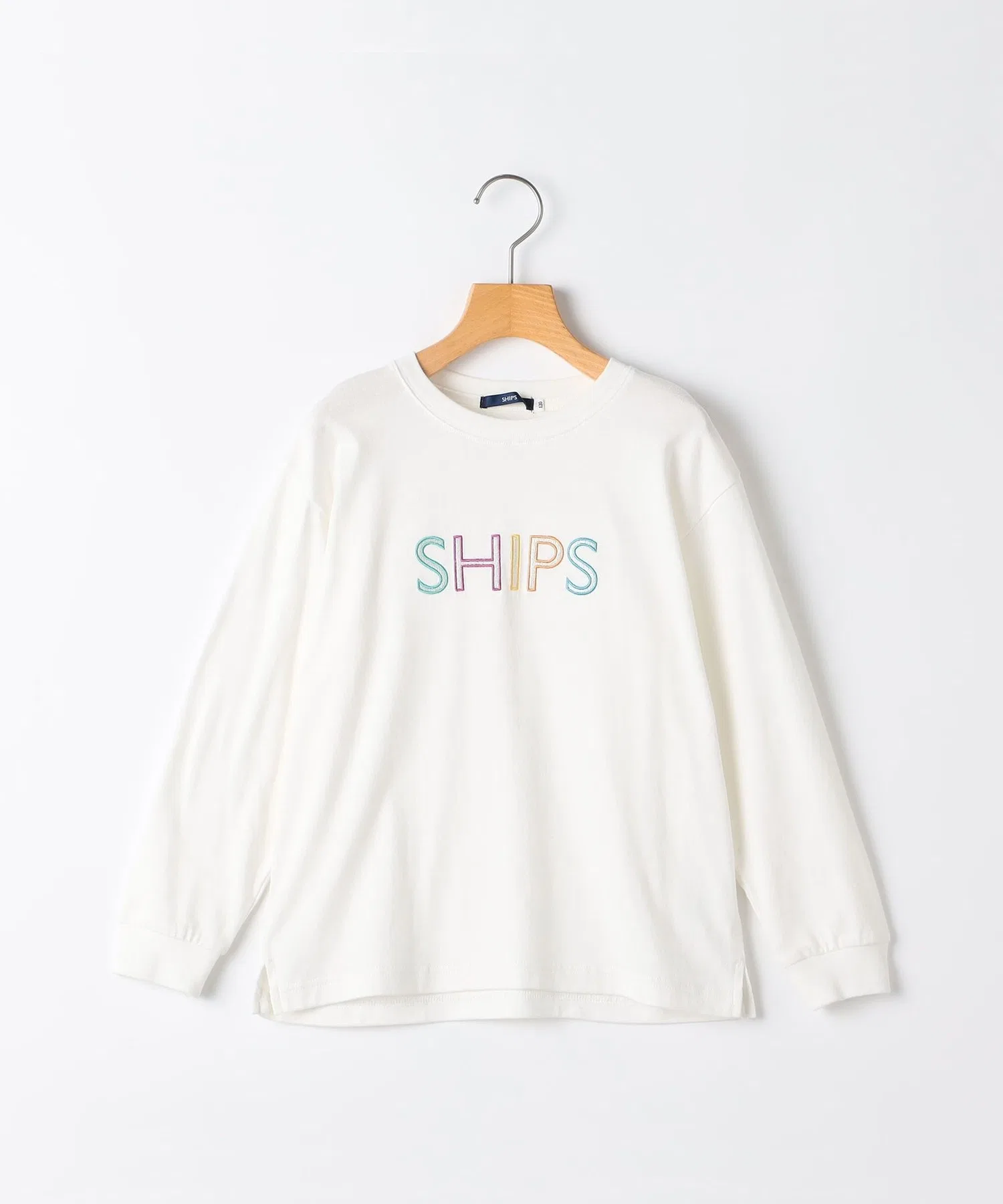 Детская футболка SHIPS KIDS с длинным рукавом и вышивкой