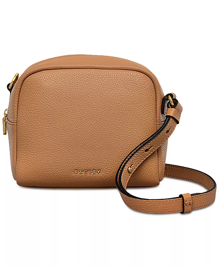 

Ежедневная мини-сумка из кожи с молнией через плечо Radley London, коричневый/бежевый