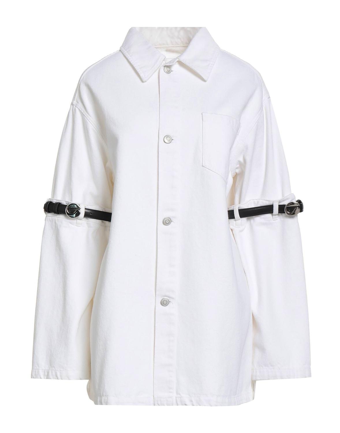 

Джинсовая рубашка Coperni, белый