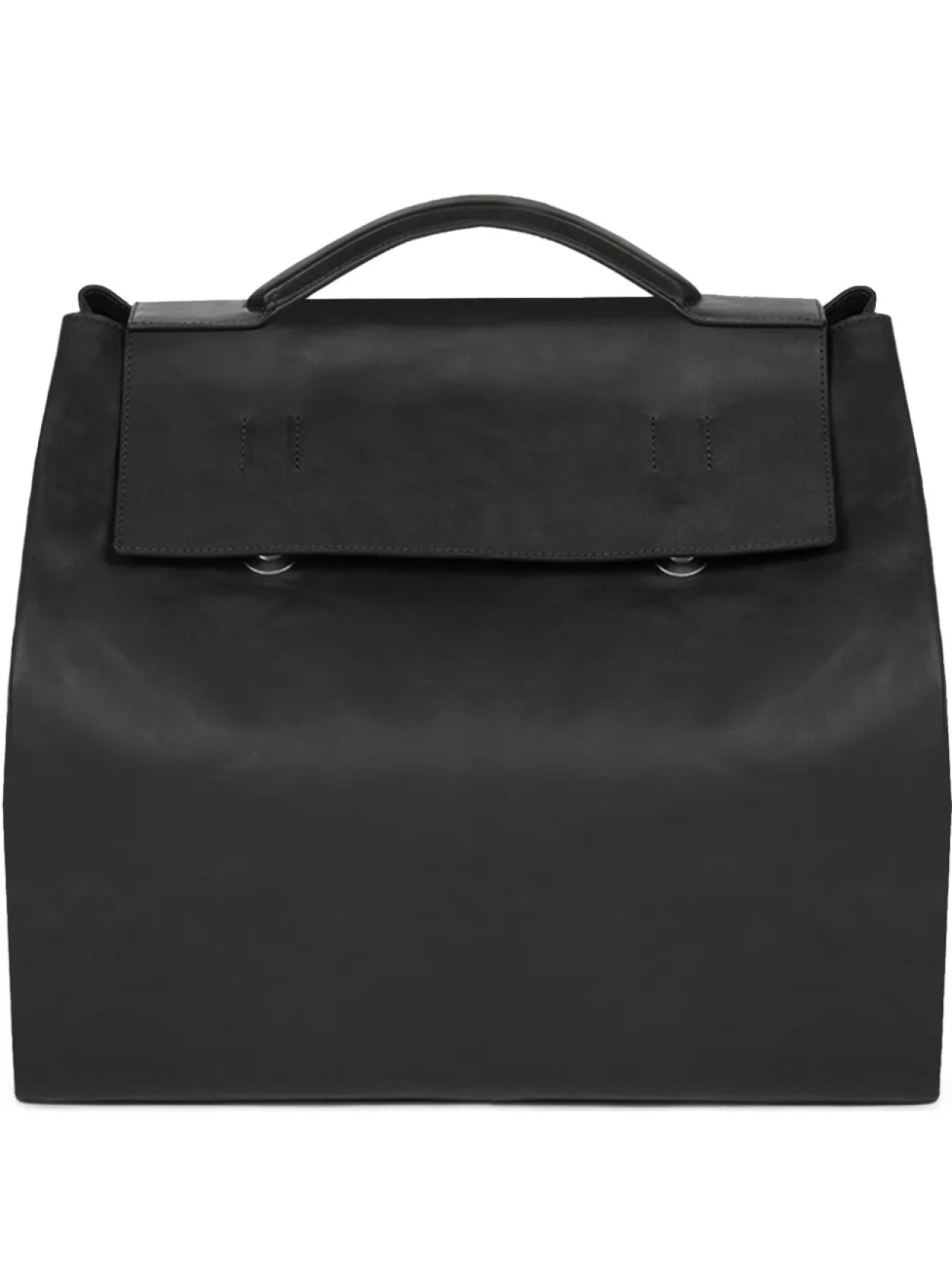 

DRIES VAN NOTEN кожаный рюкзак, черный