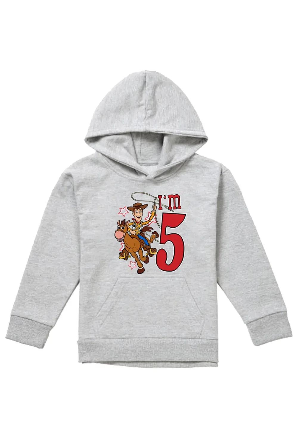 Детская худи Disney Toy Story, серый — фото 4