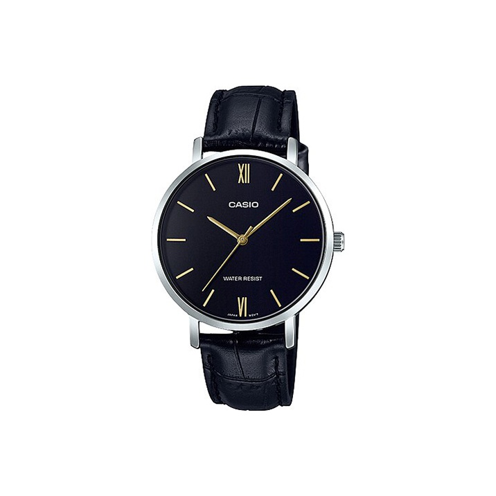 

CASIO Часы Women's Standard Series Black Watch LTP-VT01L-1B