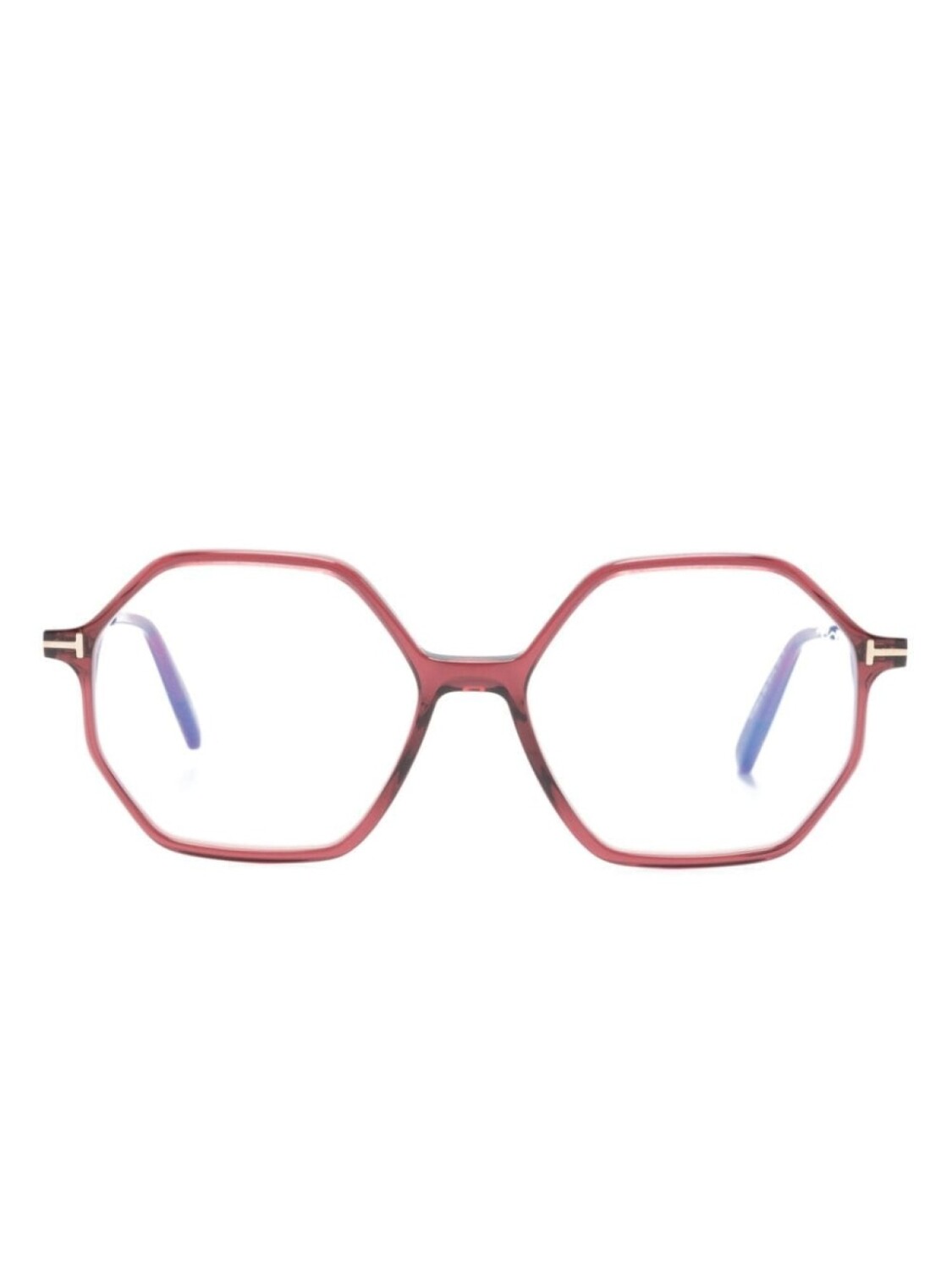 

TOM FORD Eyewear очки в геометричной оправе, розовый