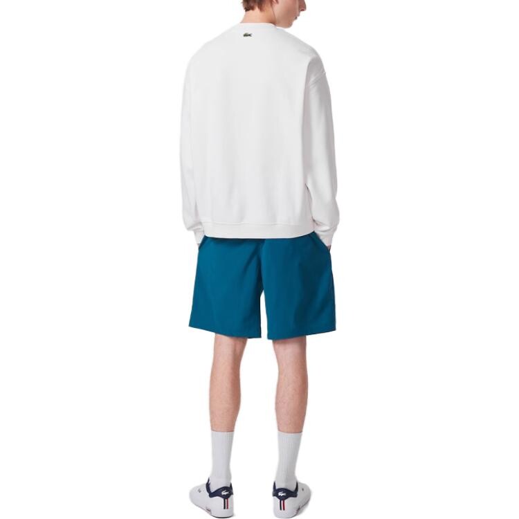 Толстовка мужская белая Lacoste, белый — фото 3