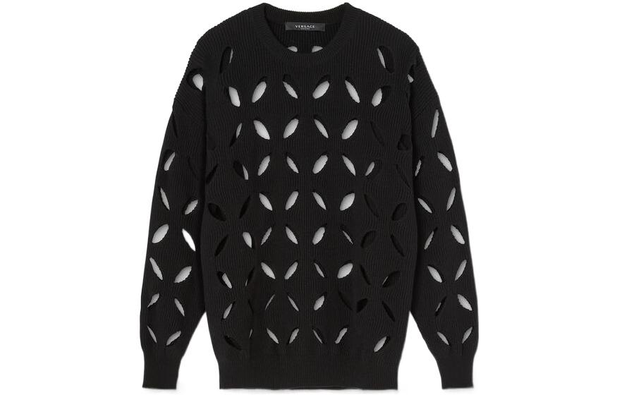

VERSACE Свитер FW22 женский черный