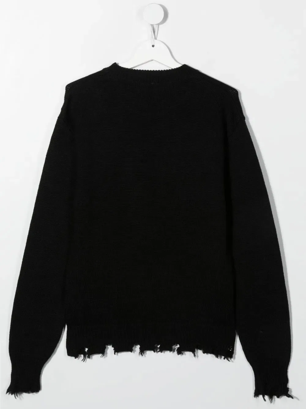 Подростковый джемпер с логотипом Msgm Kids, черный — фото 2