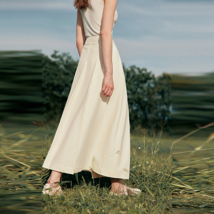 

Женская повседневная длинная юбка ELLE, экрю