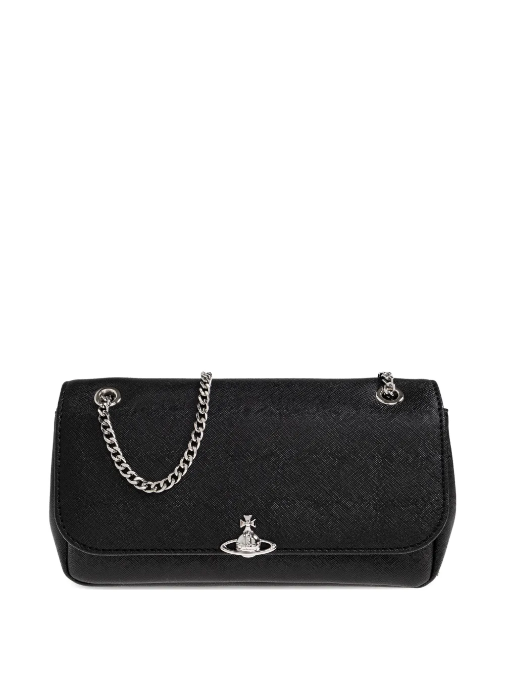 

Сумка на плечо с пластиной-логотипом orb Vivienne Westwood, черный