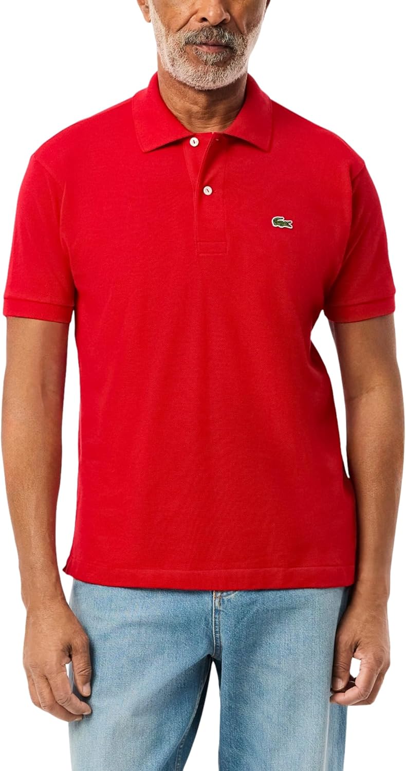 

Lacoste мужская оригинальная поло из пике, Red, Красный, Lacoste мужская оригинальная поло из пике, Red