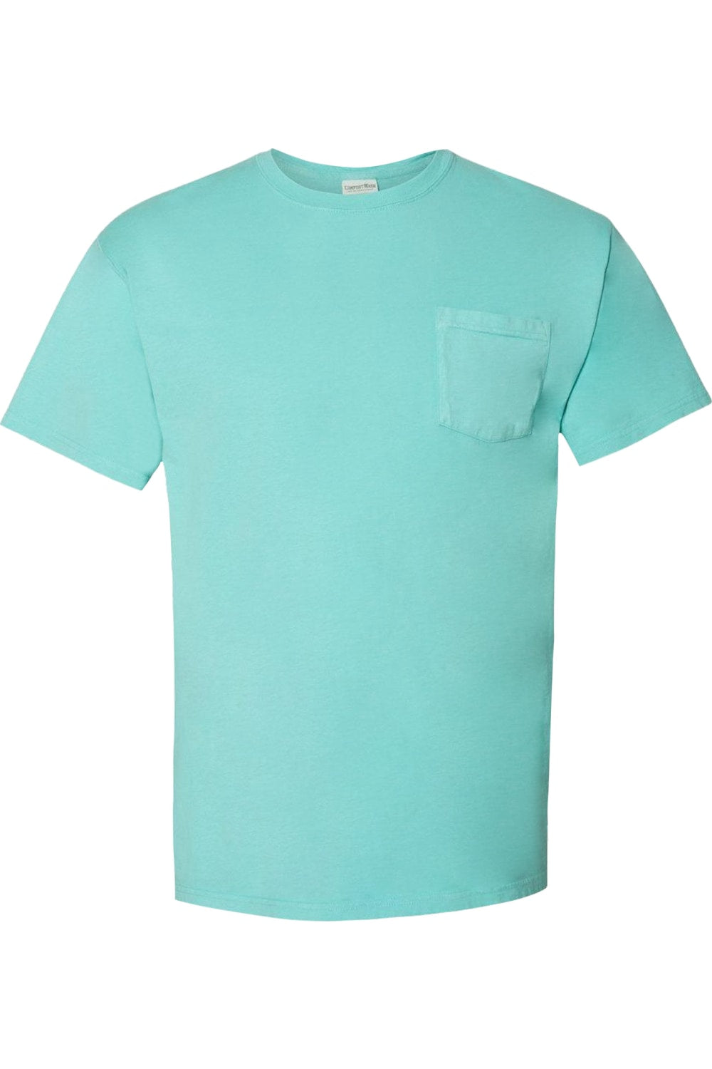 

Футболка ComfortWash by Hanes Garment-Dyed Pocket, цвет mint