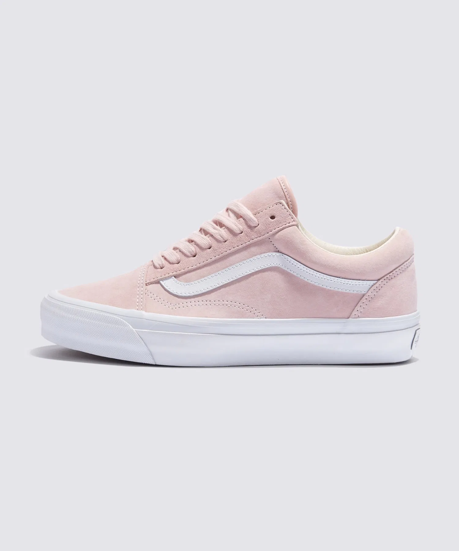 Унисекс кроссовки Vans Old Skool из замши розовые