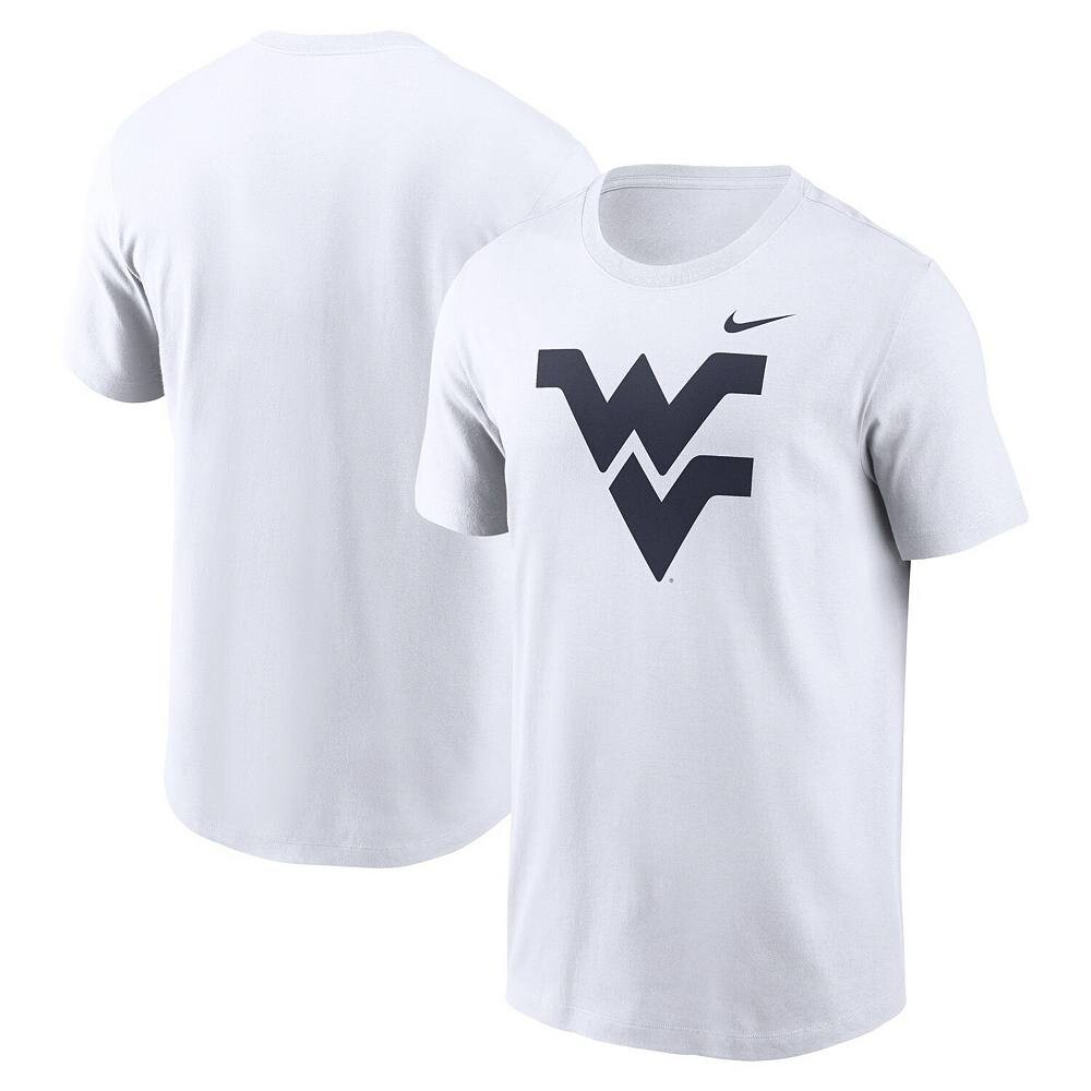 

Мужская белая футболка с логотипом Nike West Virginia Mountaineers Primetime Evergreen, цвет Wvu White
