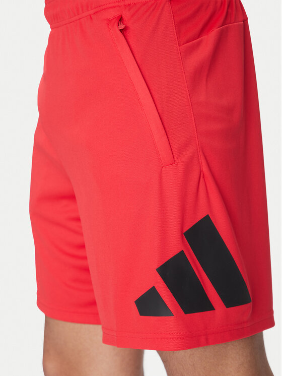 Спортивные шорты обычного кроя Train Essentials Logo Training JD4879 Adidas, красный — фото 4