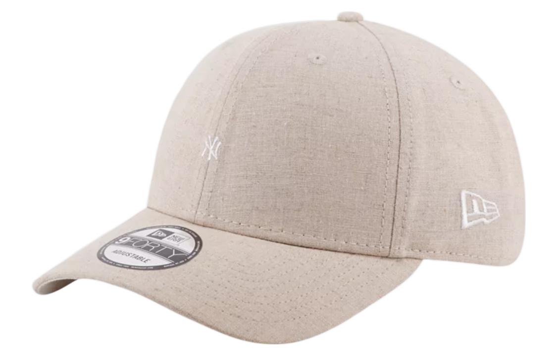 

New Era Льняная бейсболка из полиэстера унисекс верблюжьего цвета, Camel