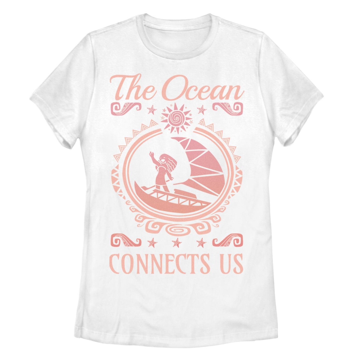 

Коралловая футболка Disney Moana для юниоров "The Ocean Connects Us" Licensed Character, Красный, Коралловая футболка Disney Moana для юниоров "The Ocean Connects Us" Licensed Character