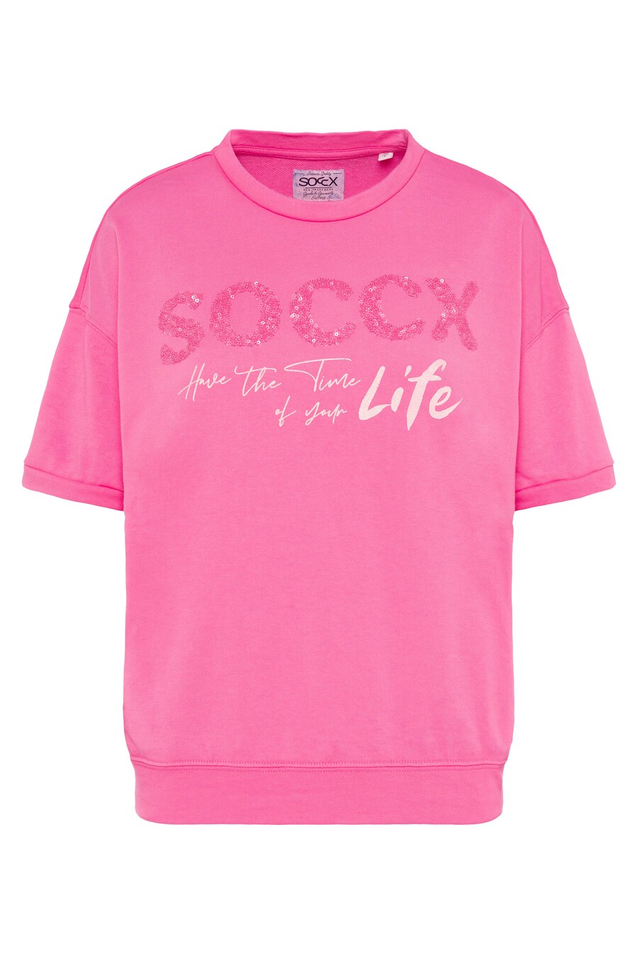 

Толстовка Soccx, розовый
