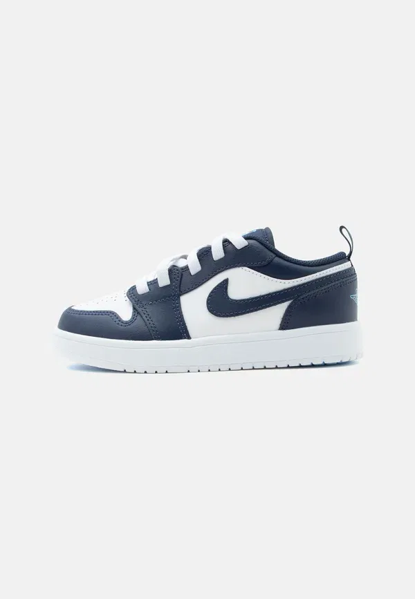 Кроссовки Jordan, midnight navy/university blue/white, темно-синий/университетский синий/белый