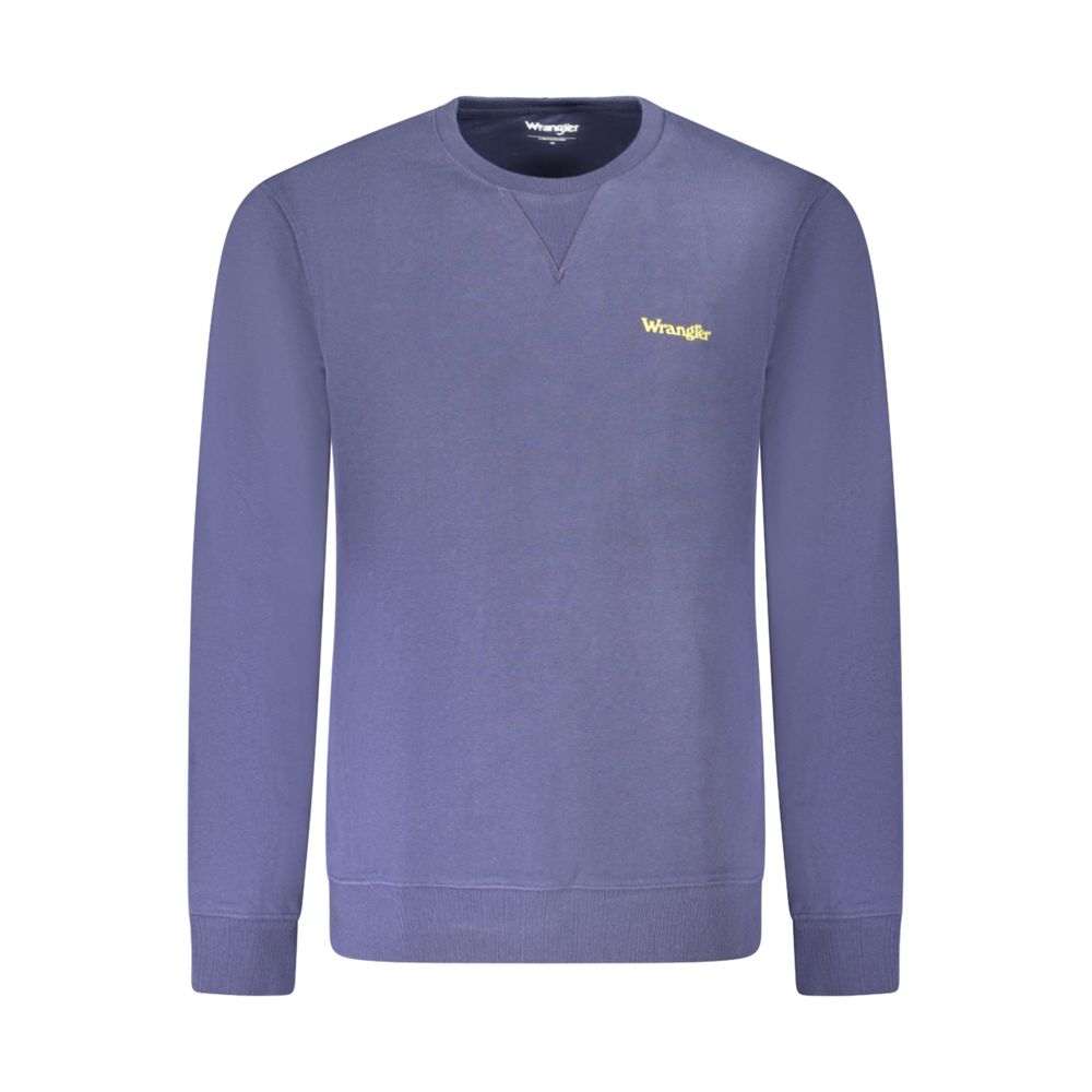 

Синий хлопковый свитер Wrangler