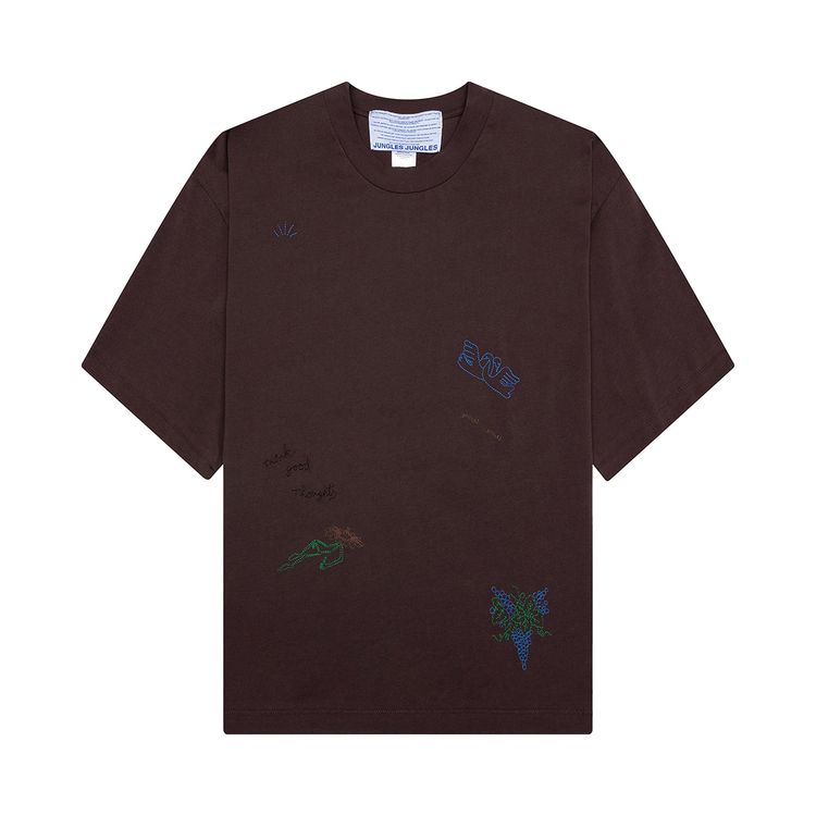 

Футболка Jungles Good Thoughts Tee 'Brown', коричневый