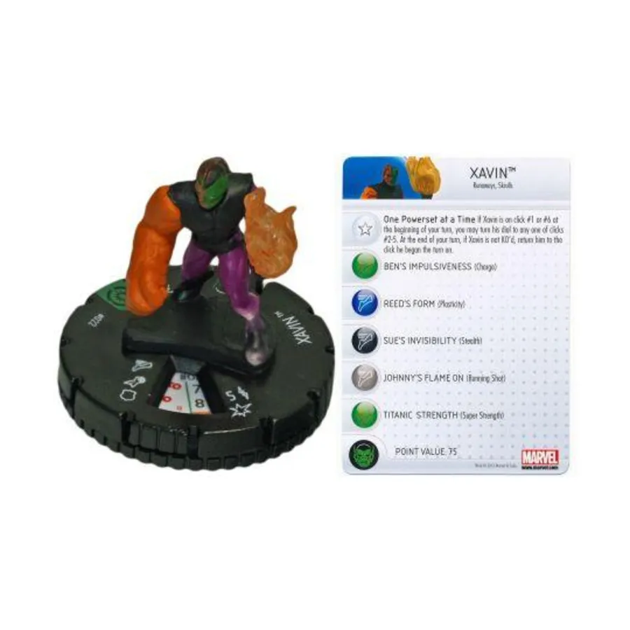 

Ксавин, Marvel HeroClix - Galactic Guardians - Singles