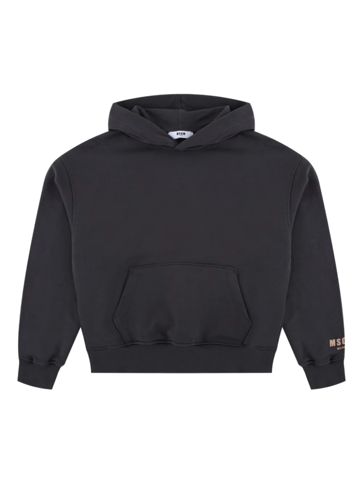 

Толстовка с логотипом MSGM Kids, черный