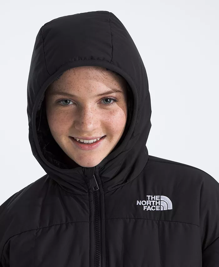 Детская реверсивная парка Shasta для девочек 7-20 лет The North Face, черный — фото 3