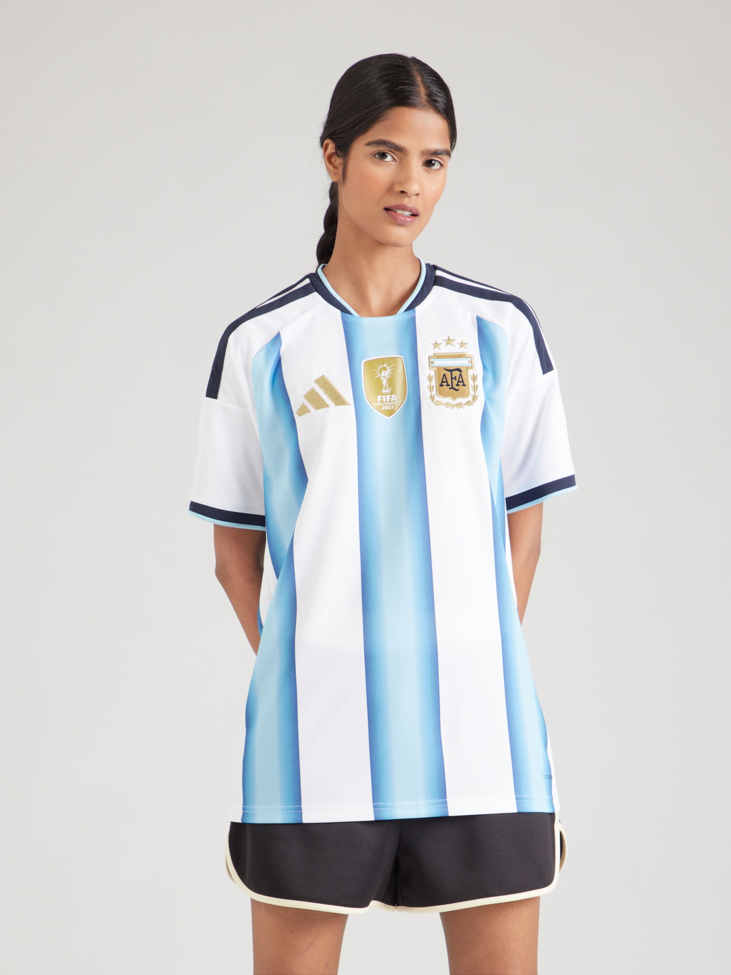 Adidas Performance Джерси 'Argentinien 26' в синем цвете, морской синий — фото 3