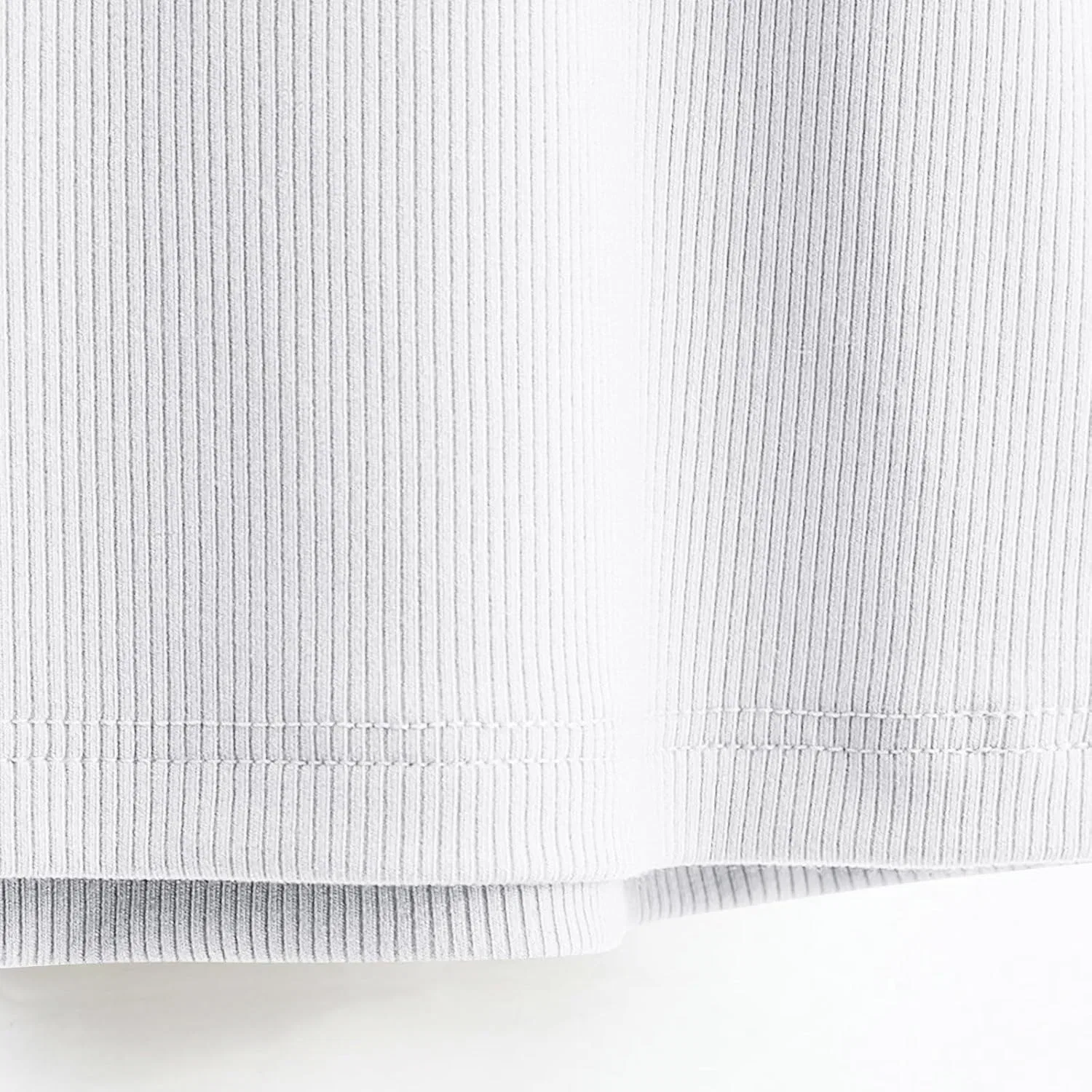 Женский топ для тренировок, быстросохнущий, Nylon, A01_white — фото 4