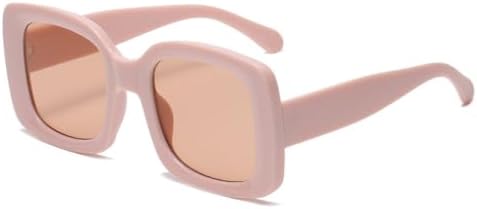 

2027 Большие квадратные солнцезащитные очки в винтажном стиле для женщин, модные солнцезащитные очки зеленого и розового цвета, защита от ультрафиолета UV400 MTZJH, Pink