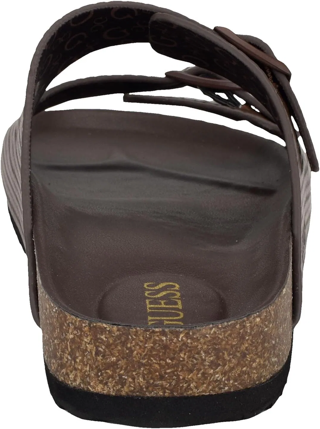 Мужские сандалии Unikin от GUESS, Dark Brown Textured 200 — фото 2
