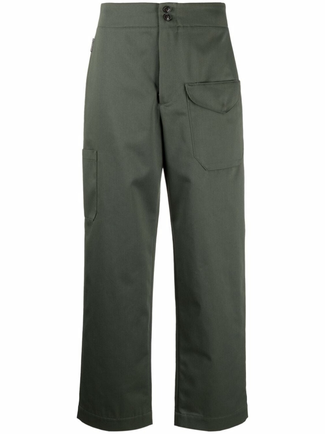 

Woolrich прямые брюки с карманами, зеленый