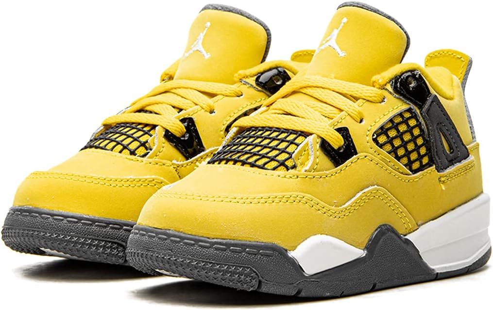 Мужские кроссовки Nike Jordan 4 Retro, размер, черный — фото 2