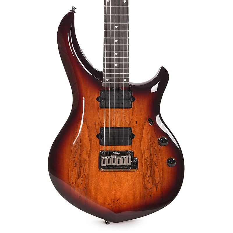

Электрогитара Sterling by Music Man MAJ200X John Petrucci Majesty Spalted Maple Blood Orange Burst