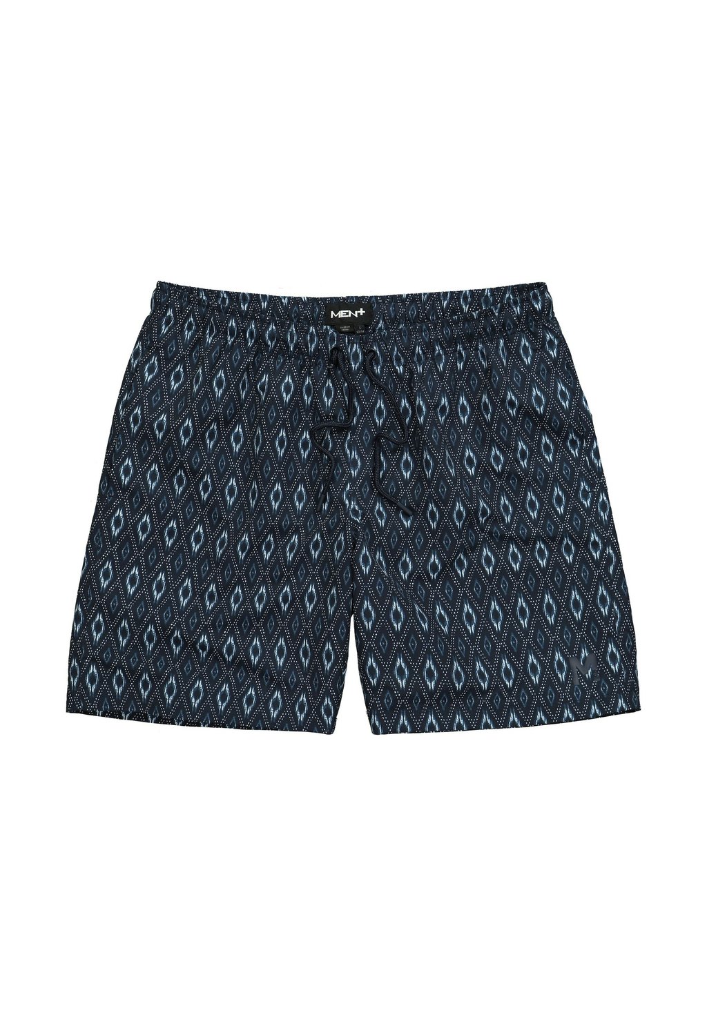 

Пляжные шорты BADE BAUCHFIT ALLOVERPRINT Men Plus, темно-синий
