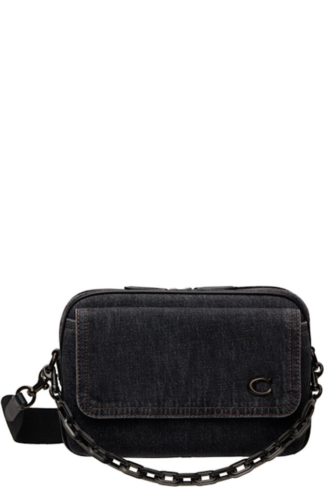 

Черная сумка Charter Flap Crossbody 24 Coach 1941
