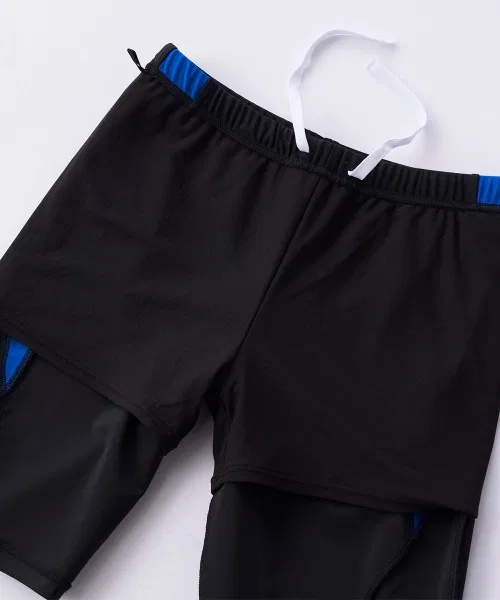 [Reebok] Детские полудлинные брюки с боковыми вставками, шорты для серфинга, купальники — фото 4
