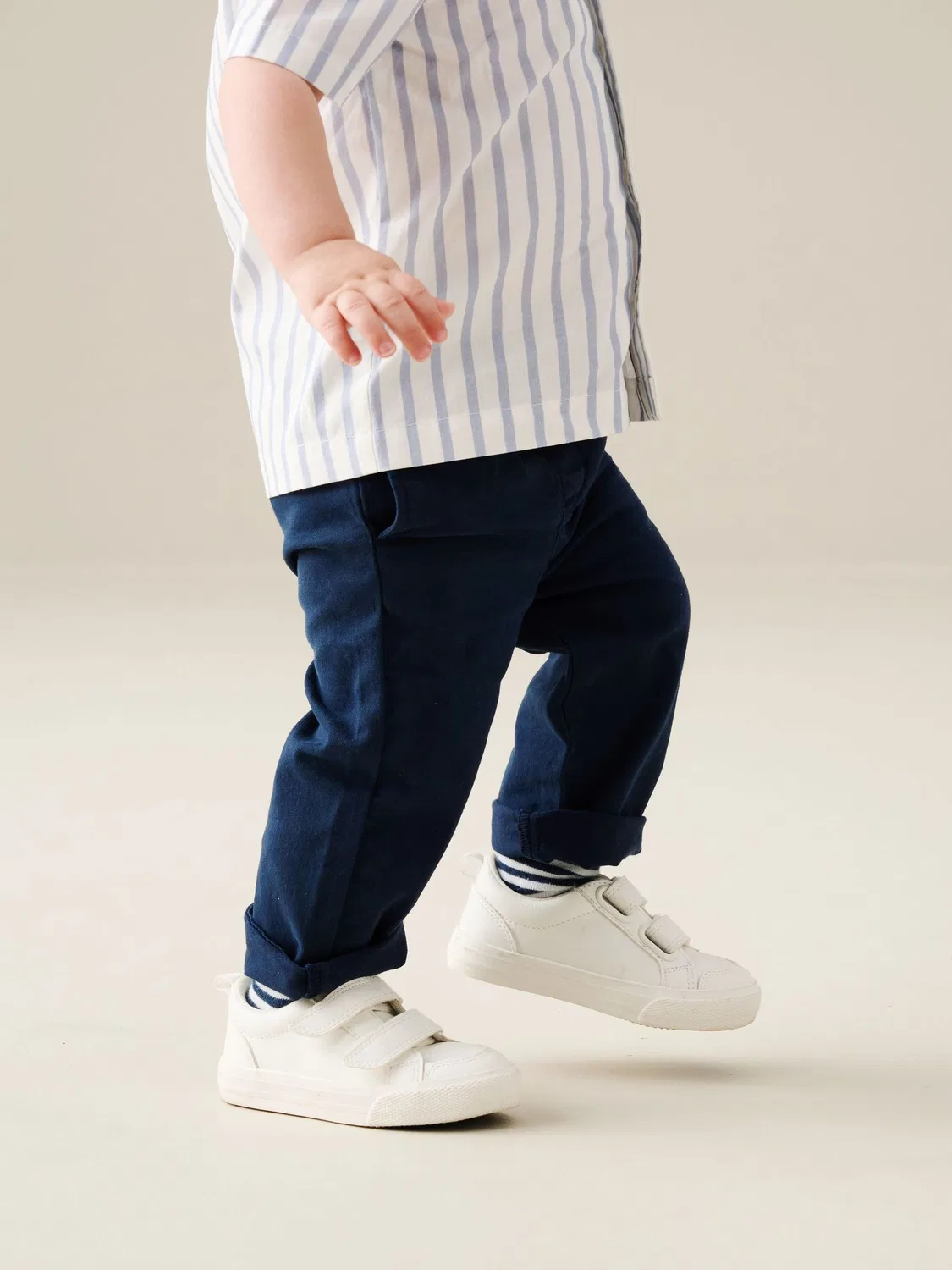 Чиносы slim fit, Harrison Angel & Rocket, синие — фото 4