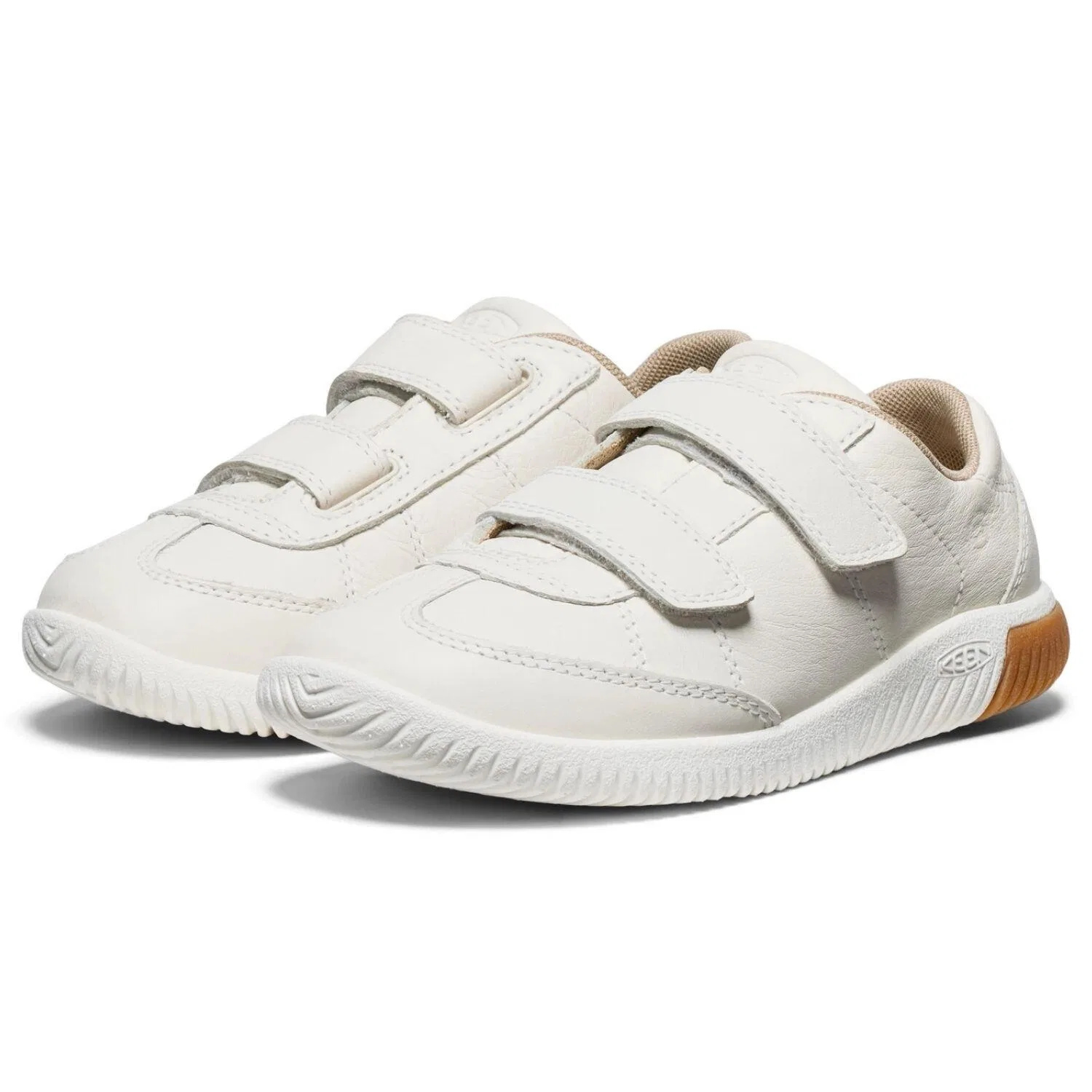 Детские кожаные кроссовки Keen NX Knit T-Toe DS 909, Weiss — фото 3