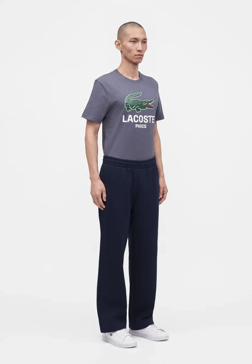 Унисекс - спортивные штаны Lacoste, Navy Blue — фото 4