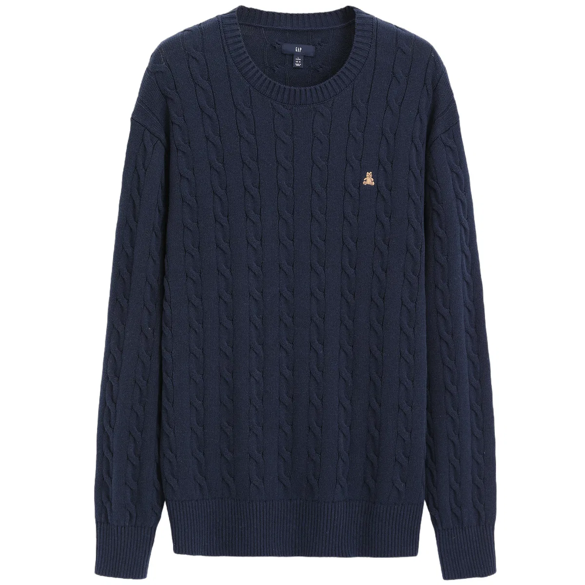 Мужской свитер с длинным рукавом GAP, Marine Blue