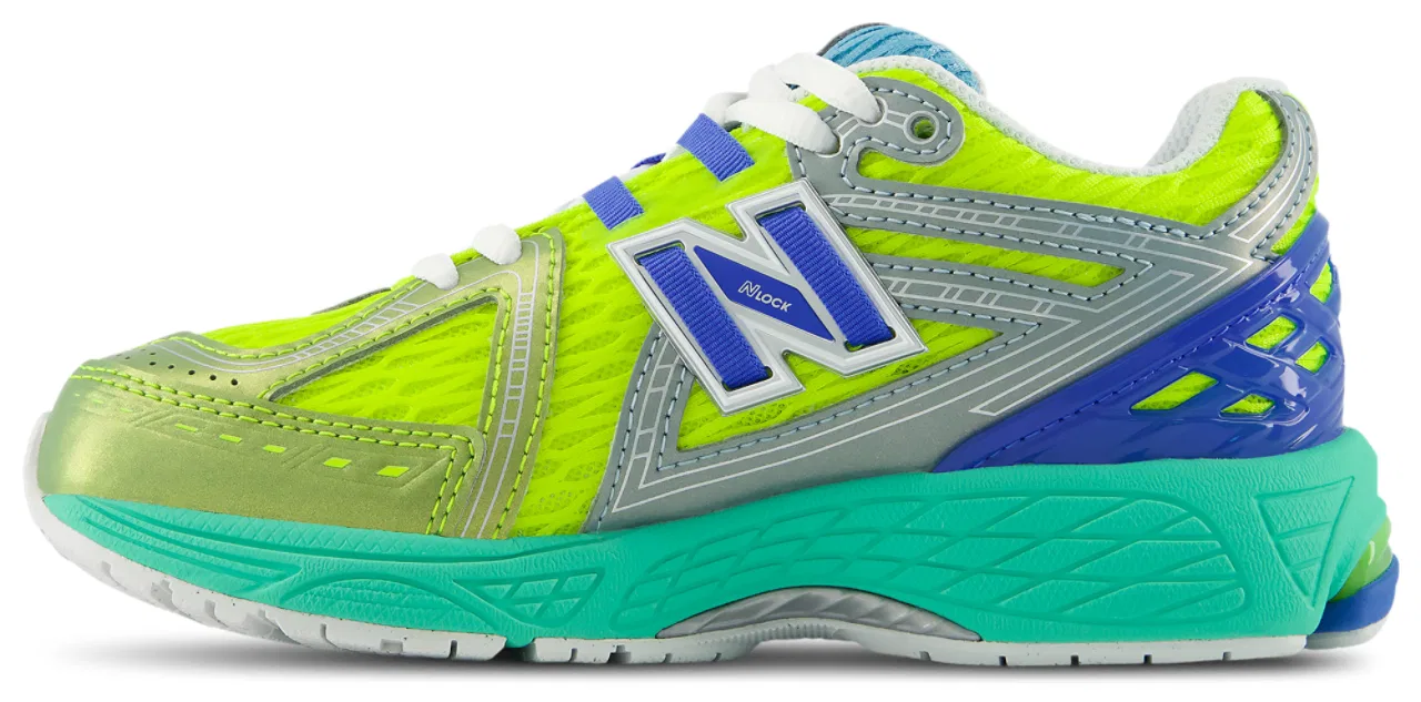 Кроссовки для мальчиков 1906 New Balance, цвет Alkaline Green/Alkaline Green — фото 2