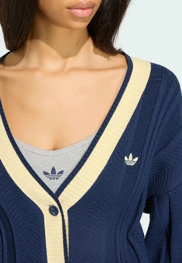 Кардиган Adidas Originals, индиго — фото 3