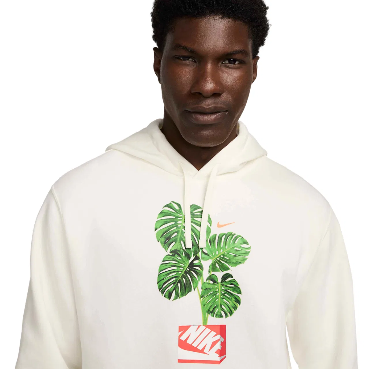 Мужское худи Club Hoodie Pullover BB MDRN Nike, цвет Sail — фото 3