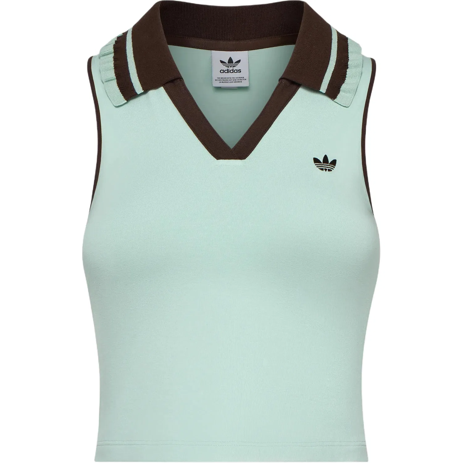 Женская футболка без рукавов Adidas Originals, Smoke Green