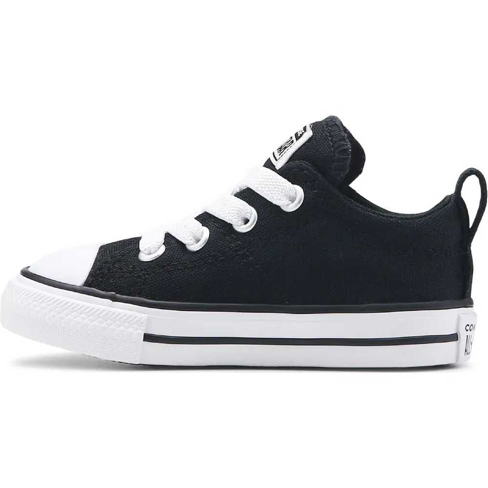 Детские низкие кроссовки Chuck Taylor All Star Madison для малышей Converse, Black/White — фото 3
