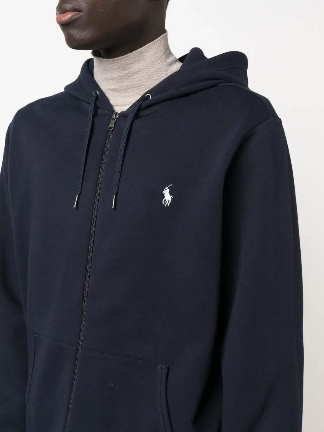Polo Ralph Lauren Худи на молнии - синий — фото 2