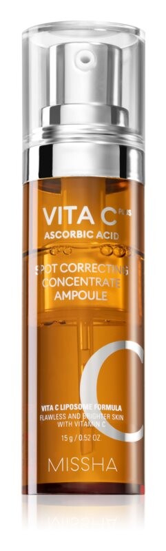 

Осветляющая сыворотка с витамином С против обесцвечивания кожи Missha Vita C Plus