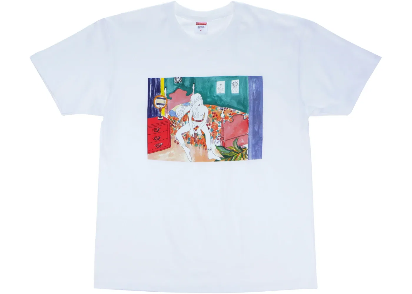 Мужская футболка Supreme Tee, White