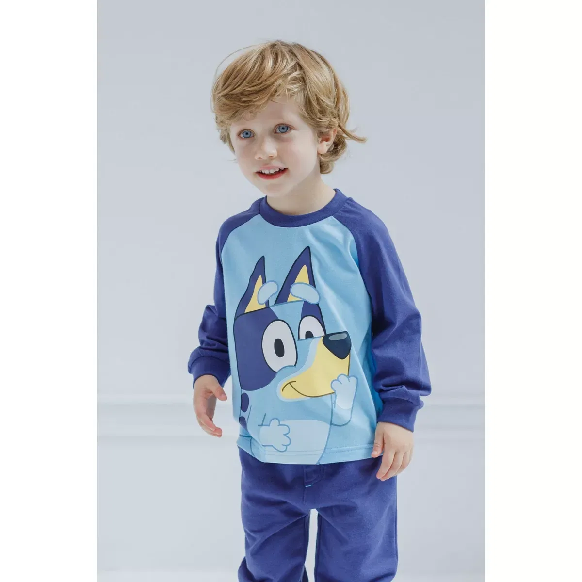Детский комплект футболка и джоггеры с принтом Bluey Bluey, Blue — фото 2