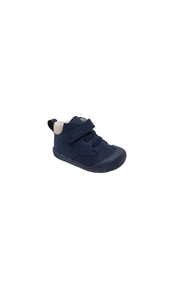 Детские туфли для мальчиков с принтом Paw baby boy navy blue first step shoes Vicco, Navy Blue — фото 3